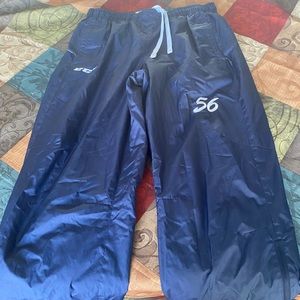 Navy Blue CCM Track-pants Custom # 56